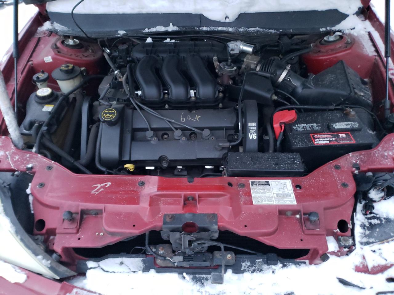 Photo 7 from auction – 2002 MERCURY SABLE LS P with VIN 1MEFM55S02A640839