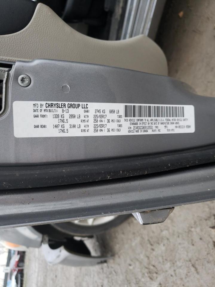 Photo 10 from auction – 2014 DODGE GRAND CARA with VIN 2C4RDGCG0ER122531