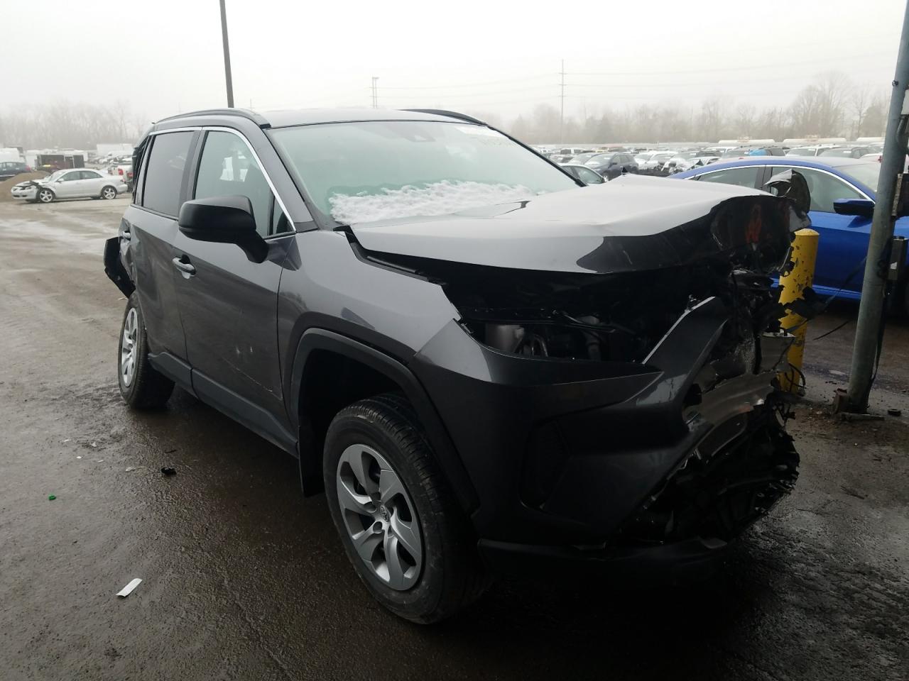 TOYOTA RAV4 LE 2021 with VIN 2T3H1RFVXMC144567 - Photo from auction