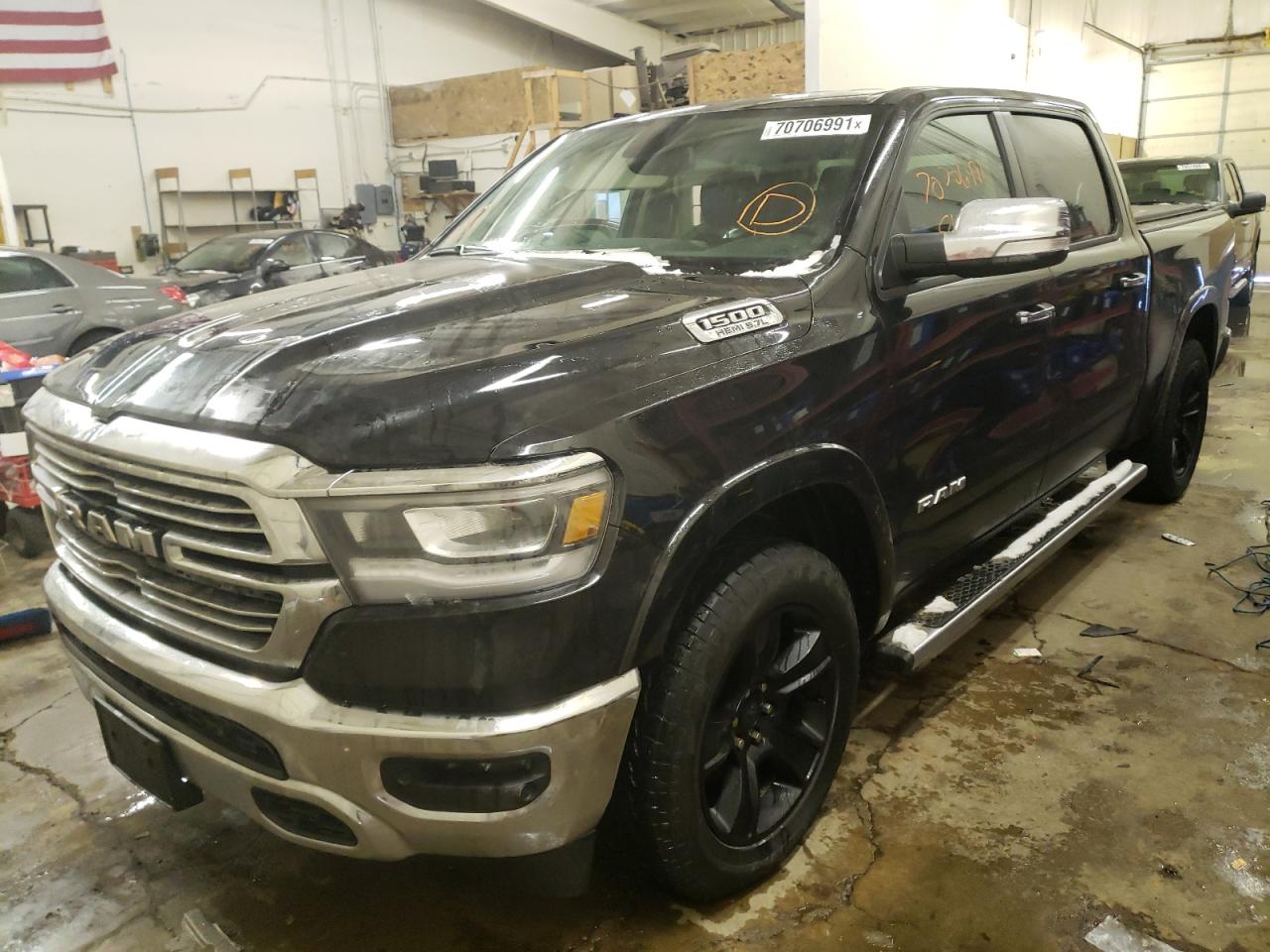 Photo 2 from auction – 2020 RAM 1500 LARAM with VIN 1C6SRFJT1LN110483