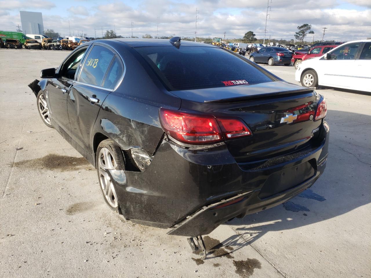 Photo 3 from auction – 2017 CHEVROLET SS with VIN 6G3F15RW8HL302239