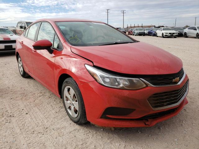 CHEVROLET CRUZE LS 2016 with VIN 1G1BC5SM9G7306573 - Photo from auction