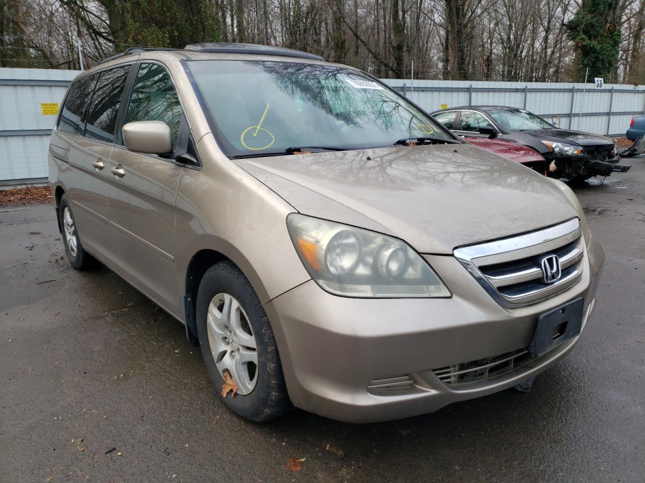 HONDA ODYSSEY 2007 with VIN 5FNRL38787B056667 - Photo from auction