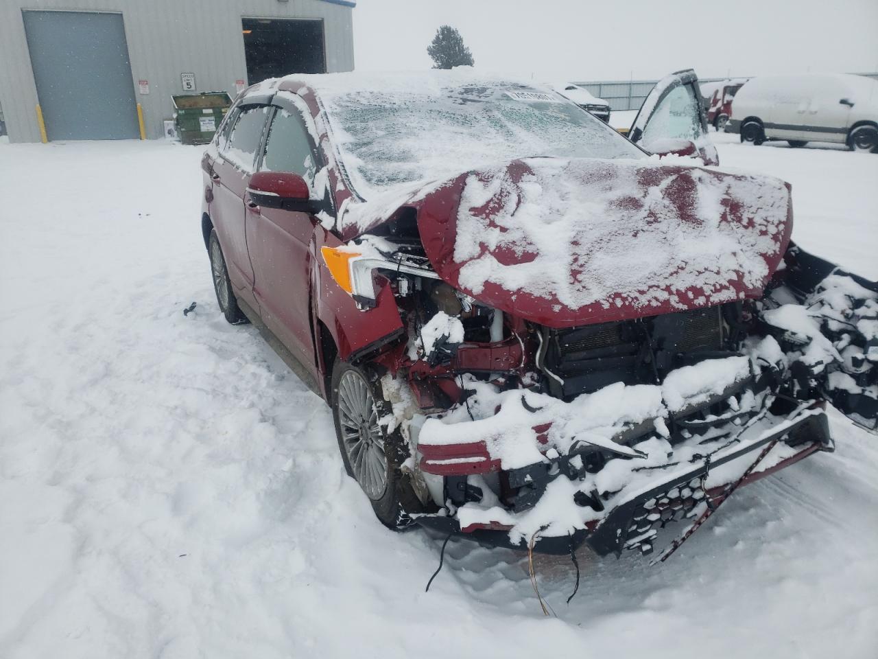 FORD EDGE ST 2019 with VIN 2FMPK4AP5KBC36328 - Photo from auction