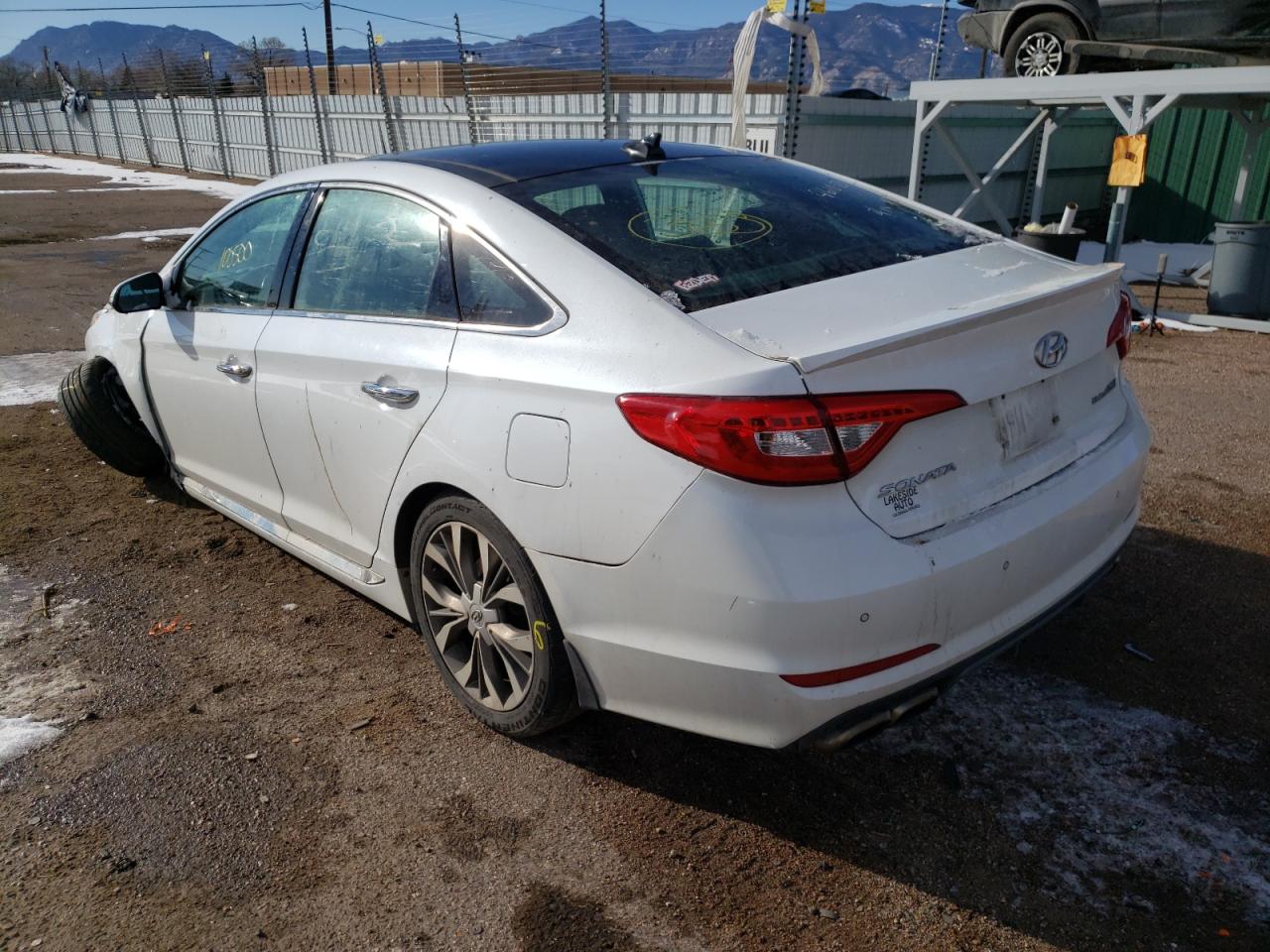 Photo 3 from auction – 2016 HYUNDAI SONATA SPO with VIN 5NPE34AB2GH350487