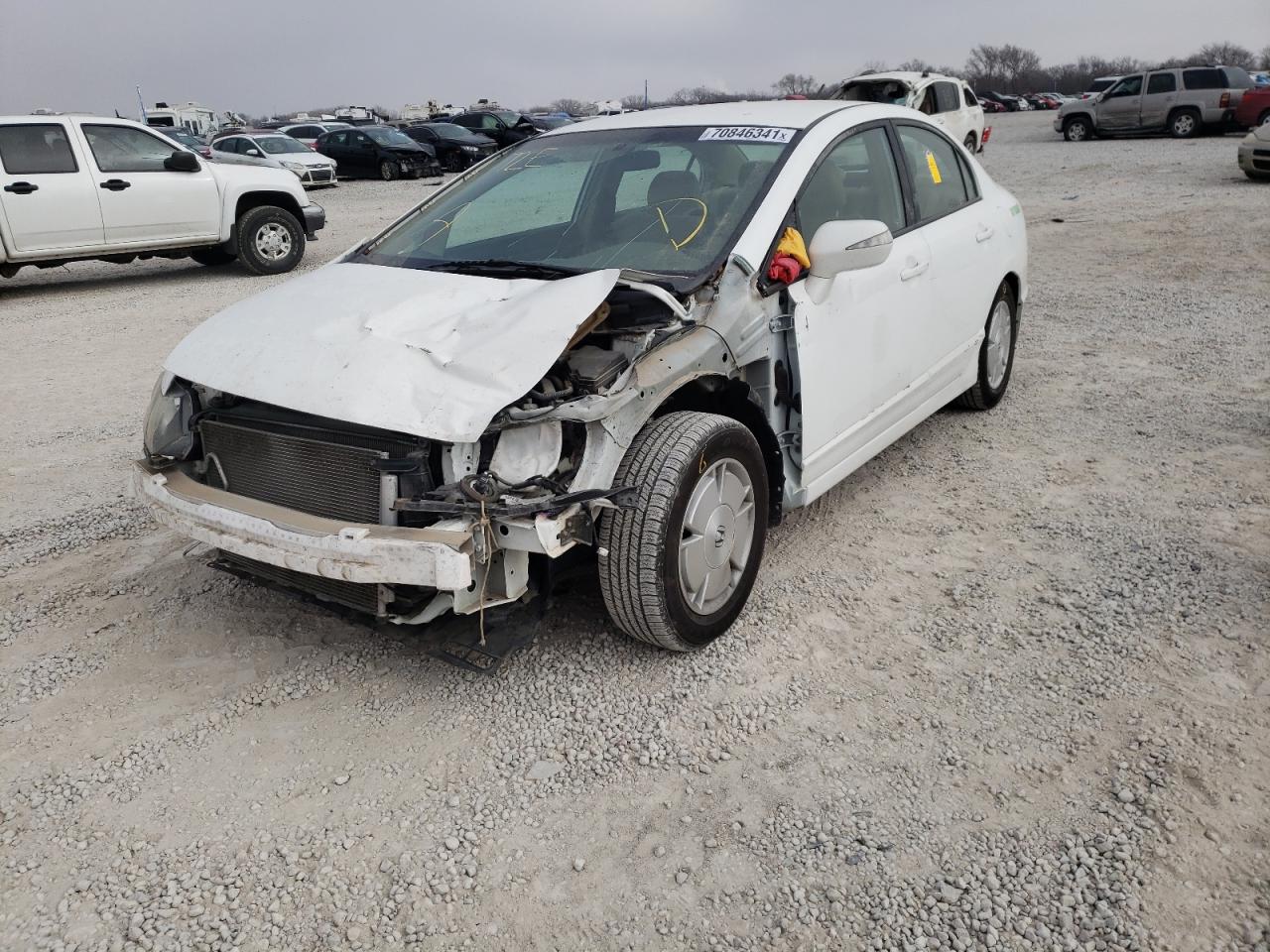 Photo 2 from auction – 2008 HONDA CIVIC HYBR with VIN JHMFA36268S030717
