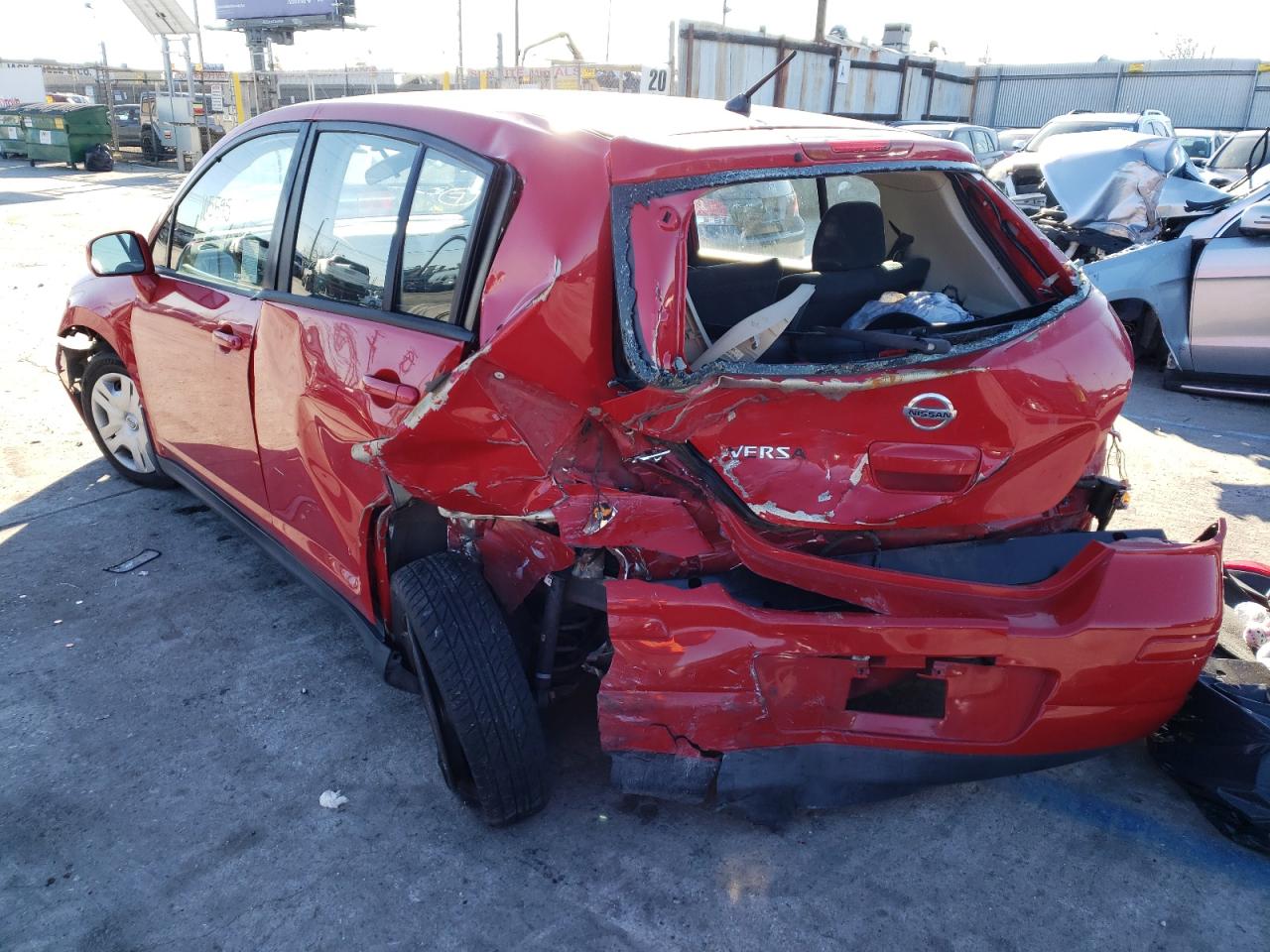 Photo 3 from auction – 2012 NISSAN VERSA S with VIN 3N1BC1CP6CL369910