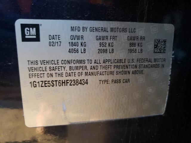 Photo 10 from auction – 2017 CHEVROLET MALIBU LT with VIN 1G1ZE5ST6HF238434