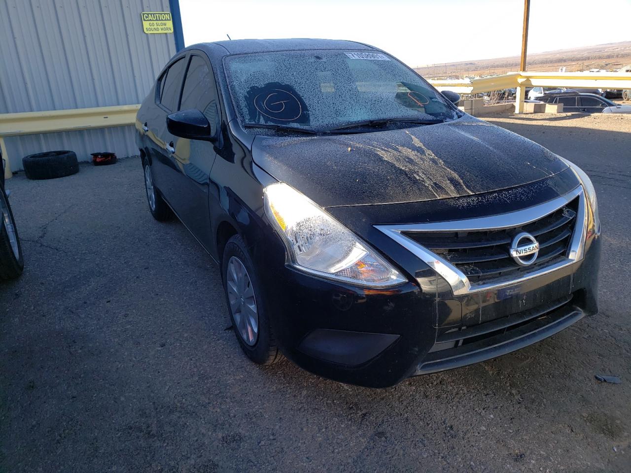 NISSAN VERSA S 2015 with VIN 3N1CN7AP1FL942074 - Photo from auction
