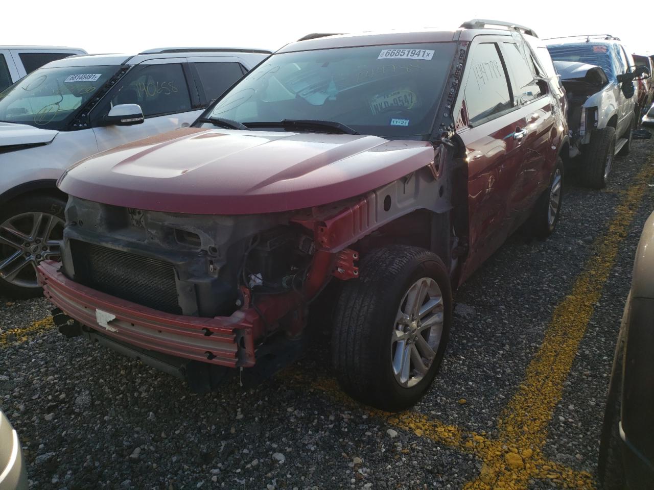 Photo 2 from auction – 2015 FORD EXPLORER X with VIN 1FM5K7D88FGA92883