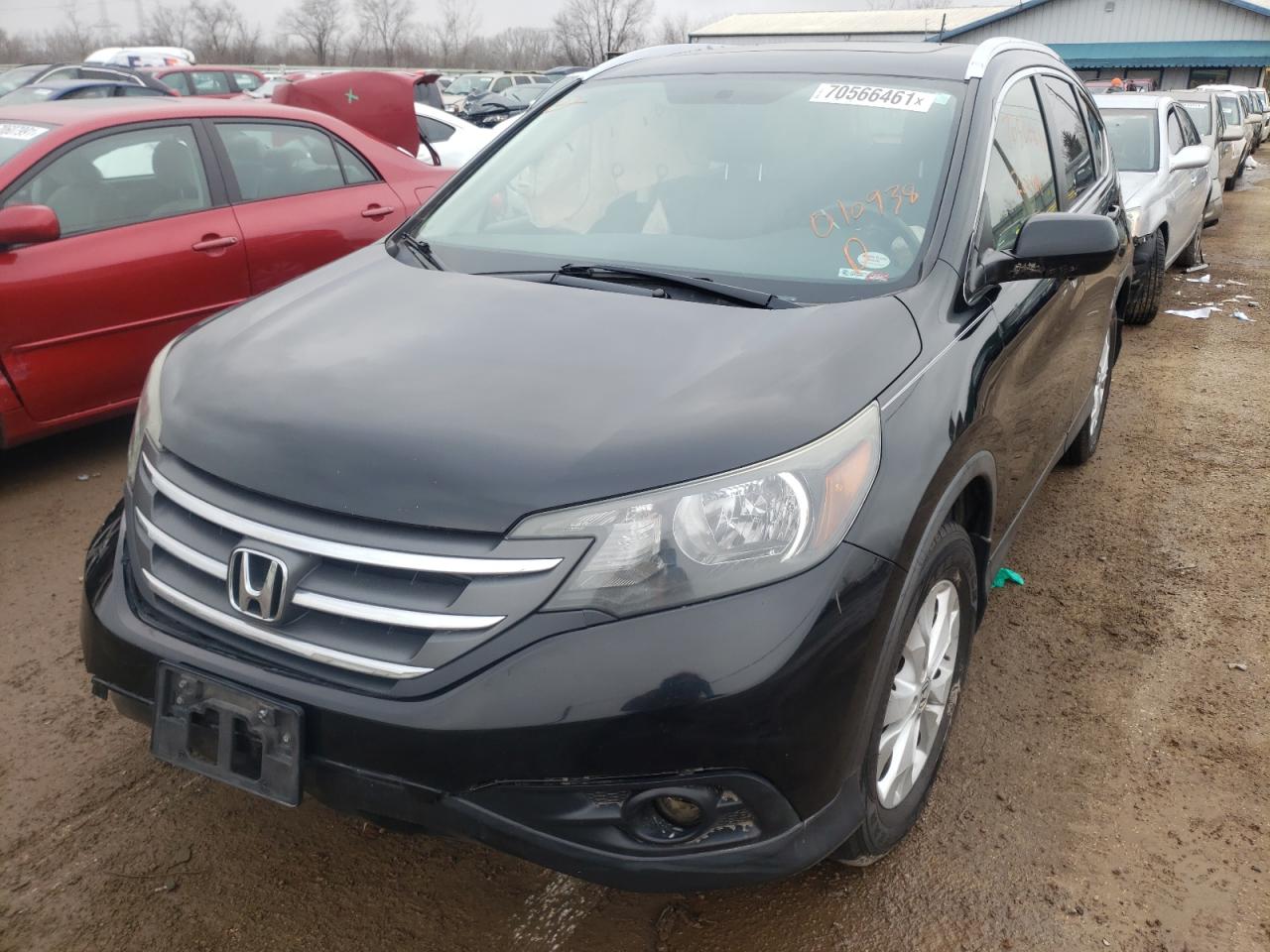 Photo 2 from auction – 2012 HONDA CR-V EXL with VIN JHLRM4H77CC010938