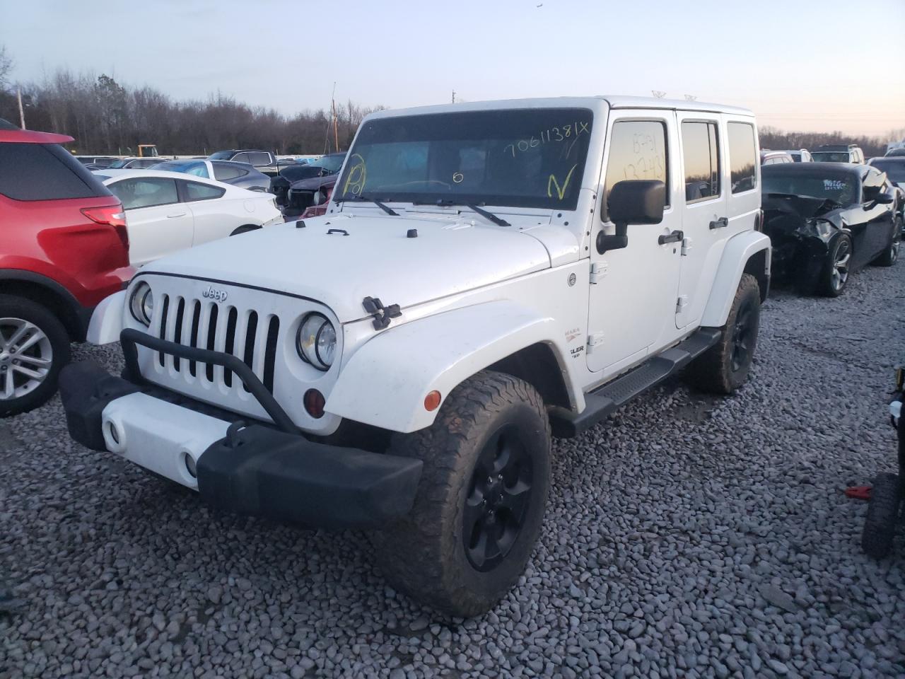 Photo 2 from auction – 2013 JEEP WRANGLER U with VIN 1C4HJWEG1DL597530