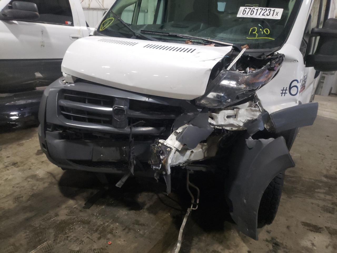 Photo 9 from auction – 2018 RAM PROMASTER with VIN 3C6TRVBG3JE101656