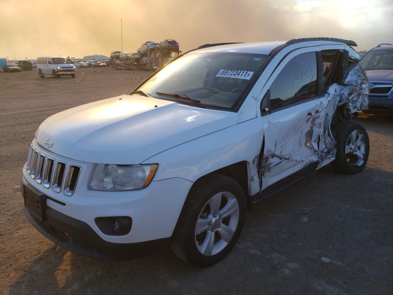 Photo 2 from auction – 2012 JEEP COMPASS SP with VIN 1C4NJDBB6CD506843