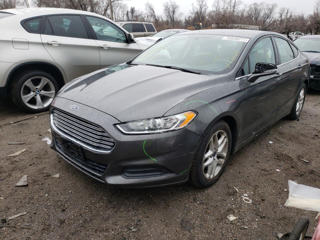 Photo 2 from auction – 2016 FORD FUSION SE with VIN 3FA6P0H75GR286967