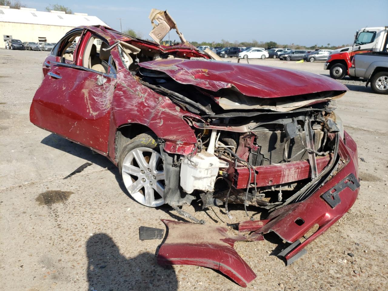 LEXUS ES 350 2009 with VIN JTHBJ46G292299363 - Photo from auction