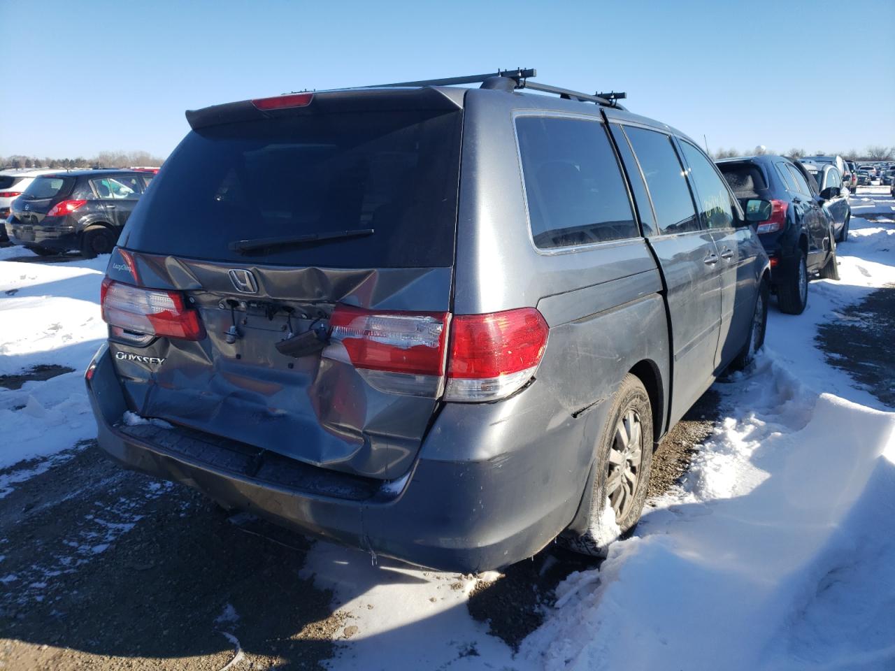 Photo 4 from auction – 2010 HONDA ODYSSEY EX with VIN 5FNRL3H74AB044717