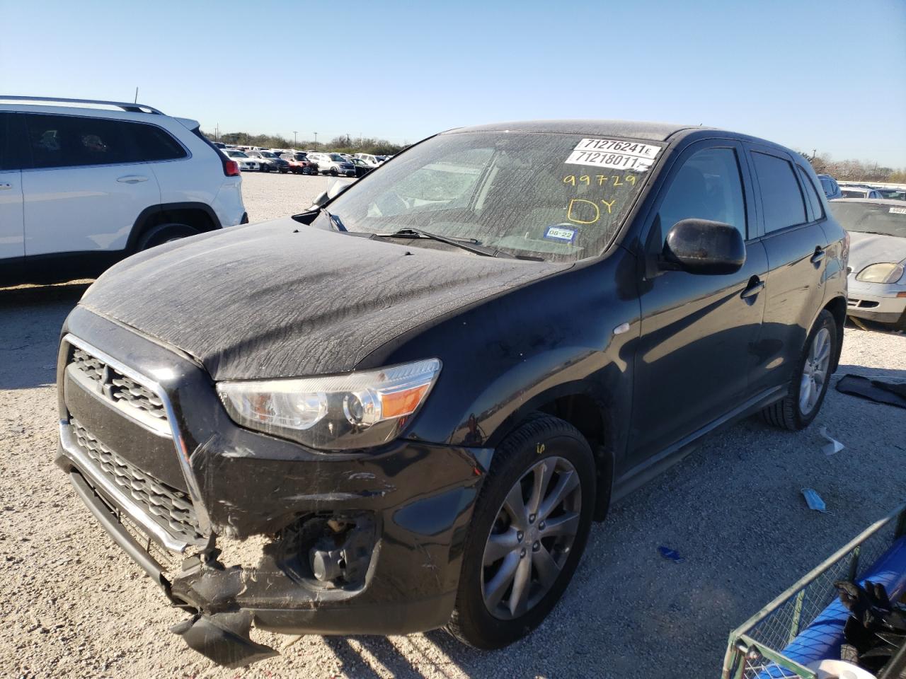 Photo 2 from auction – 2013 MITSUBISHI RVR SE with VIN 4A4AP3AU2DE022019