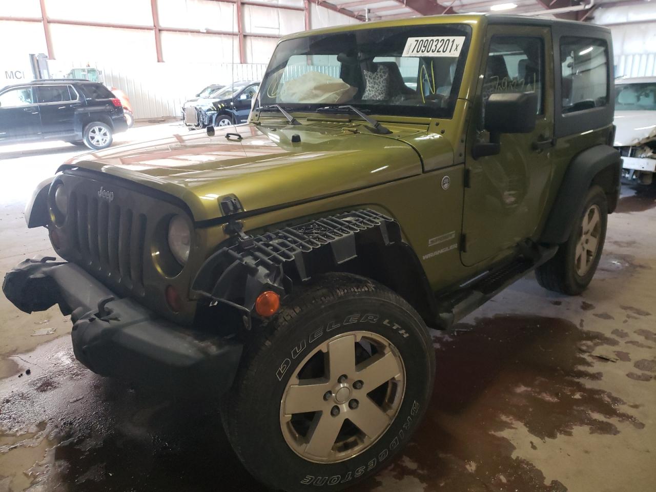 Photo 2 from auction – 2010 JEEP WRANGLER S with VIN 1J4AA2D16AL216591