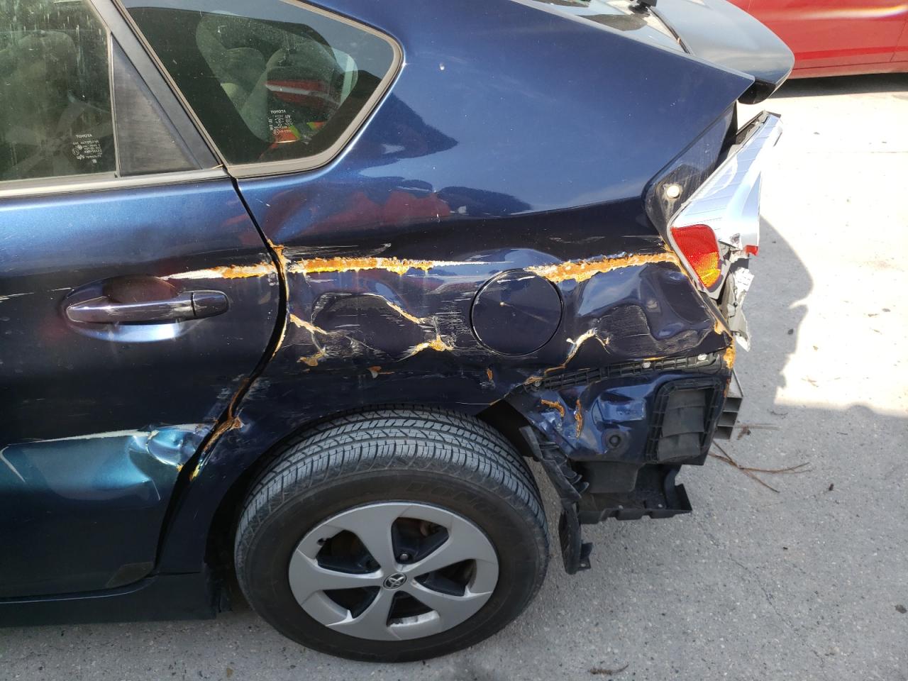 Photo 9 from auction – 2013 TOYOTA PRIUS with VIN JTDKN3DU1D1622325