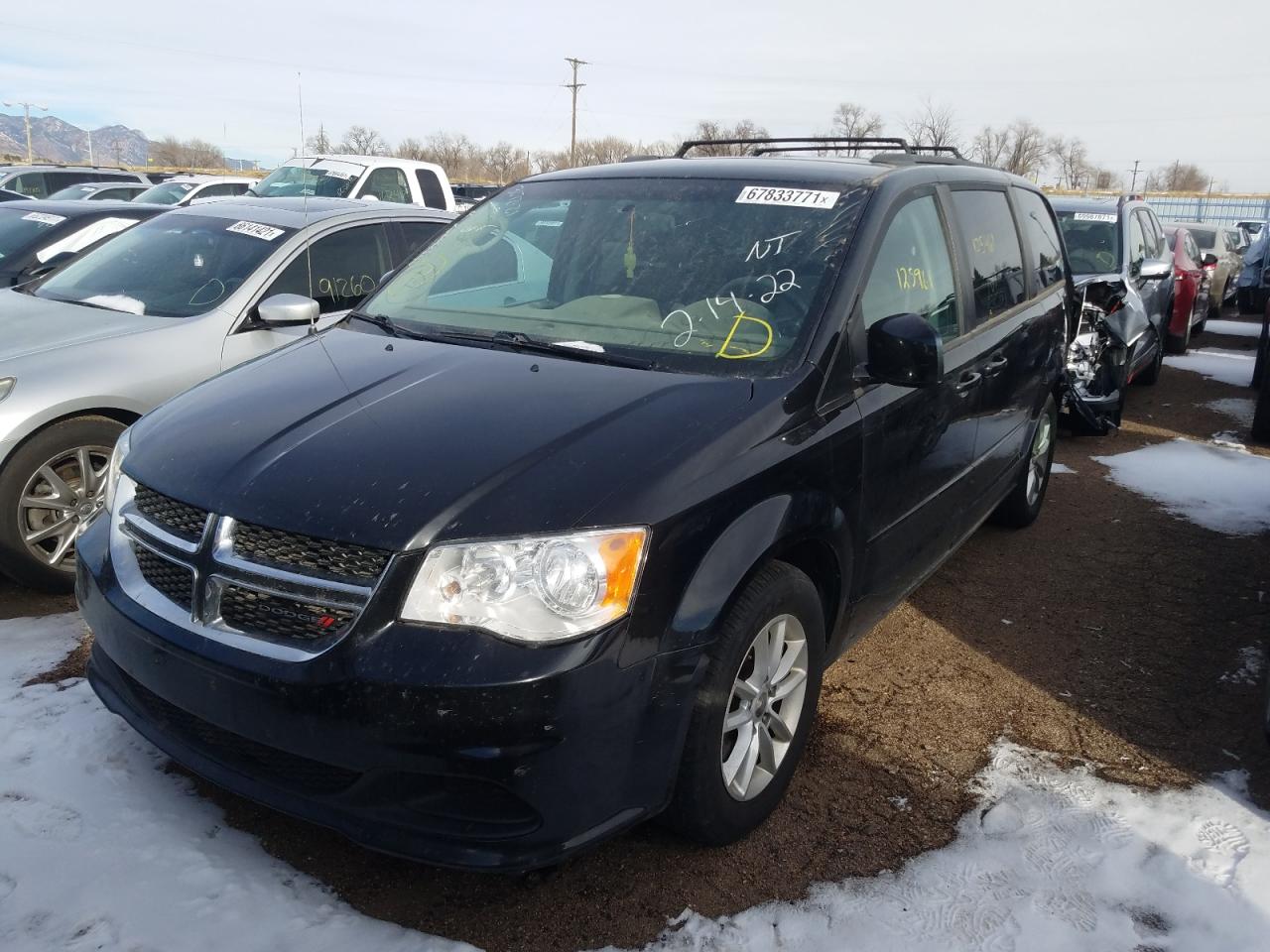 Photo 2 from auction – 2016 DODGE GRAND CARA with VIN 2C4RDGCG4GR143255