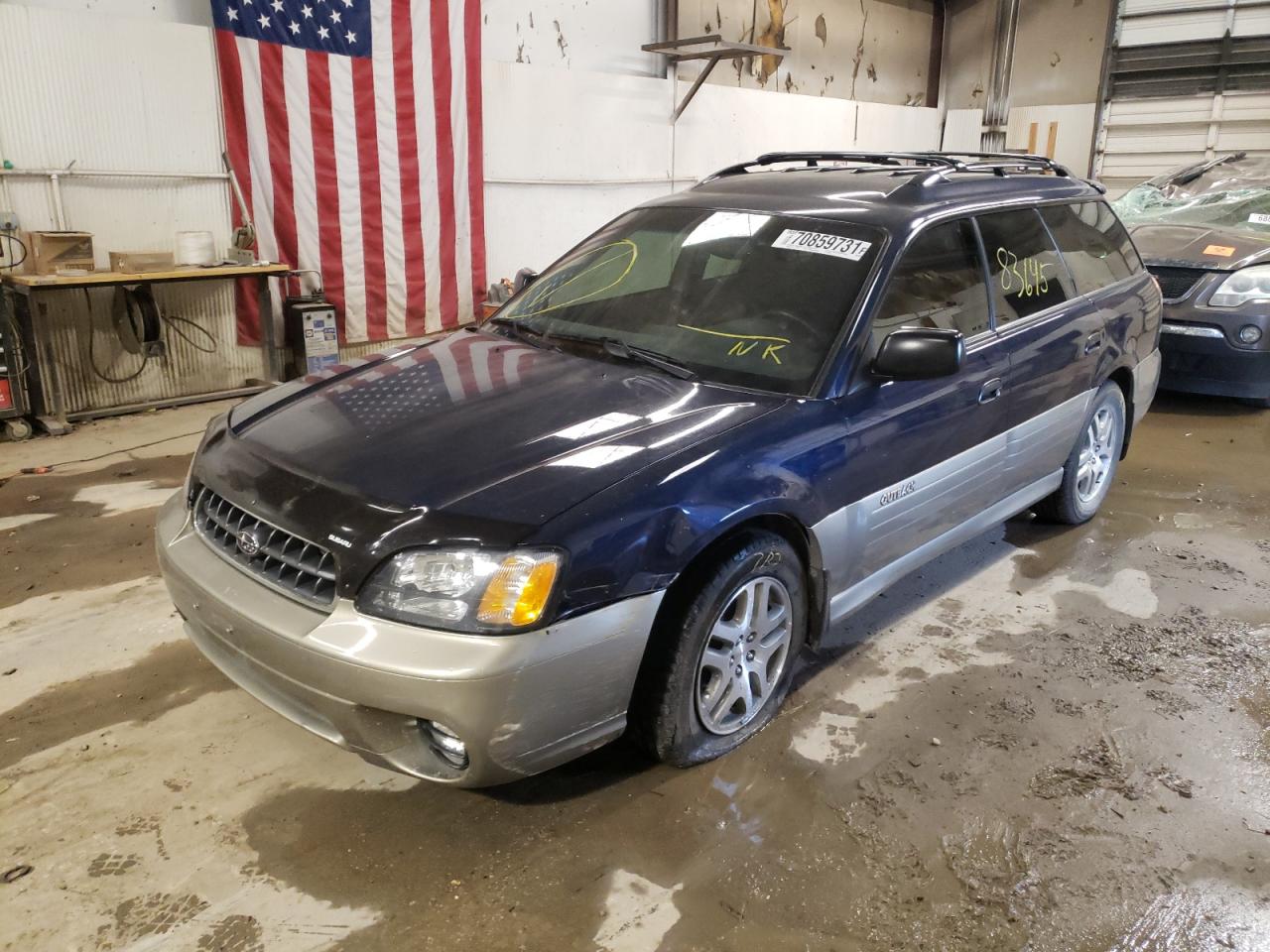 Photo 2 from auction – 2004 SUBARU LEGACY OUT with VIN 4S3BH675747630293