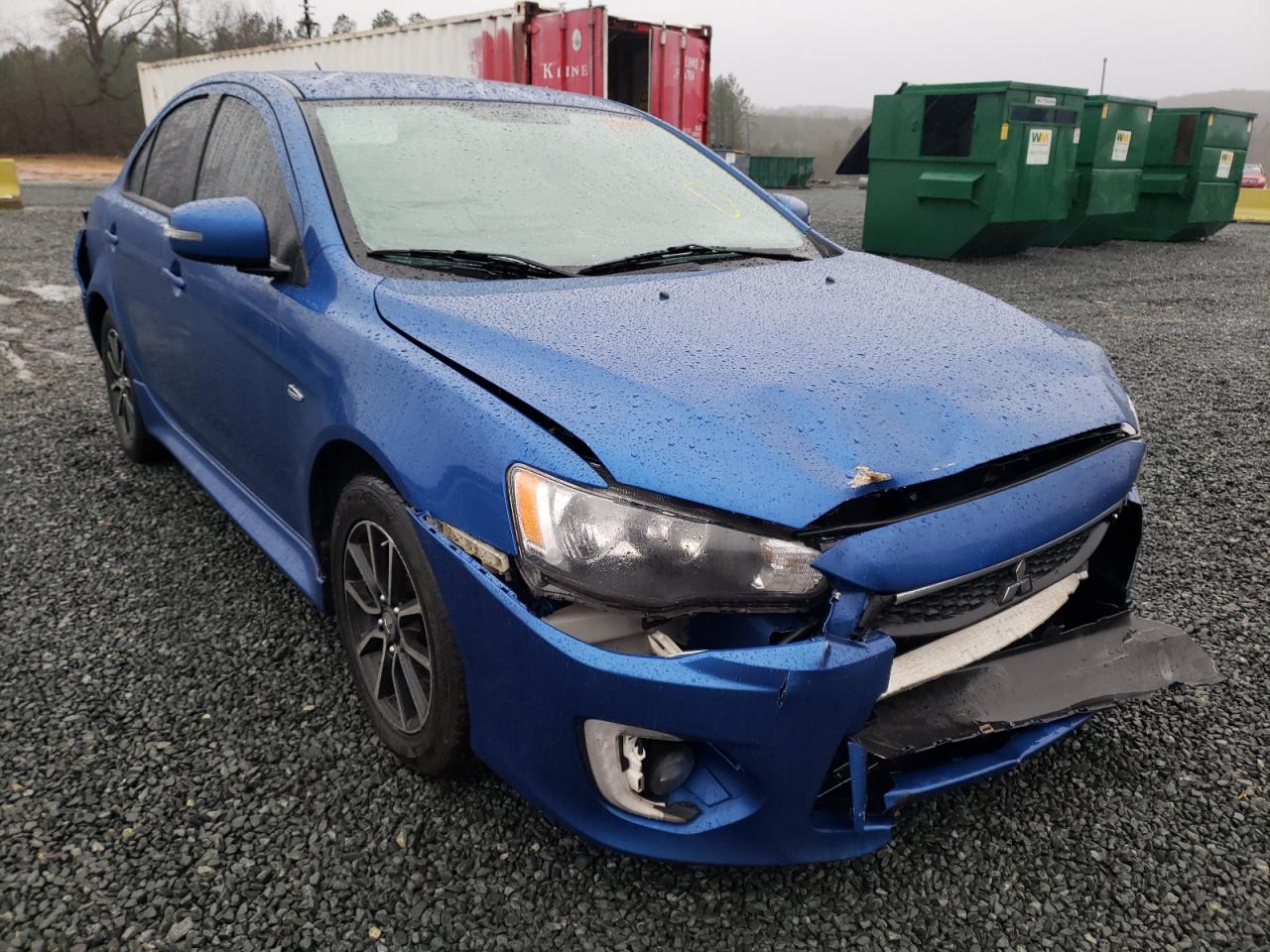 MITSUBISHI LANCER ES 2017 with VIN JA32U2FU1HU003771 - Photo from auction