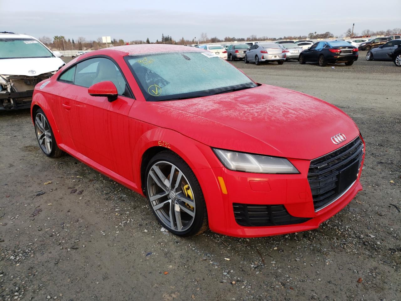 AUDI TT 2016 with VIN TRUC5AFV9G1017445 - Photo from auction