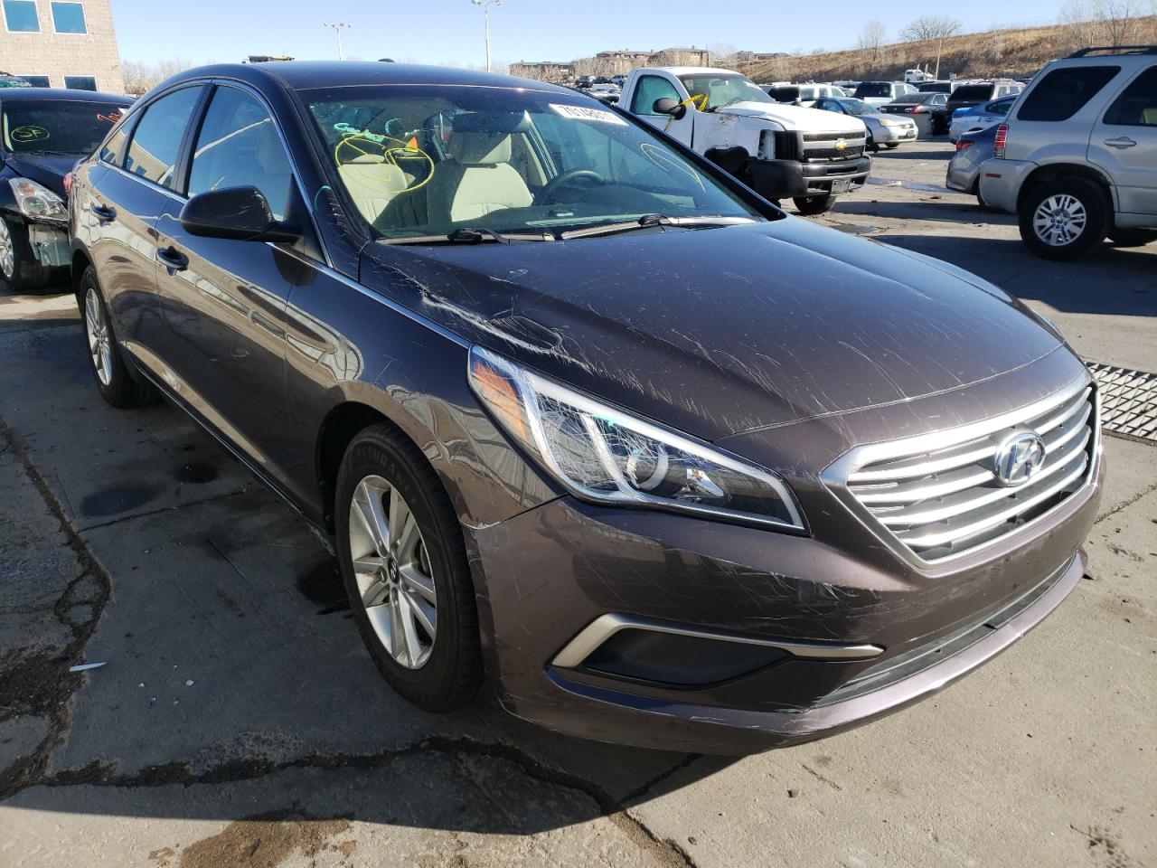 Photo 1 from auction – 2017 HYUNDAI SONATA SE with VIN 5NPE24AF7HH575978