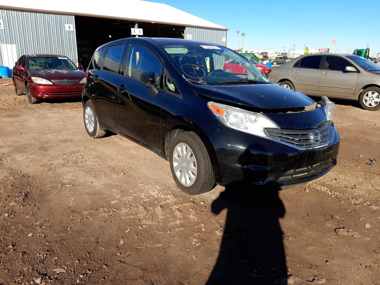 NISSAN VERSA NOTE 2016 with VIN 3N1CE2CPXGL356541 - Photo from auction