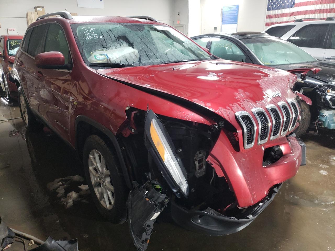 JEEP CHEROKEE L 2015 with VIN 1C4PJMCB9FW734433 - Photo from auction
