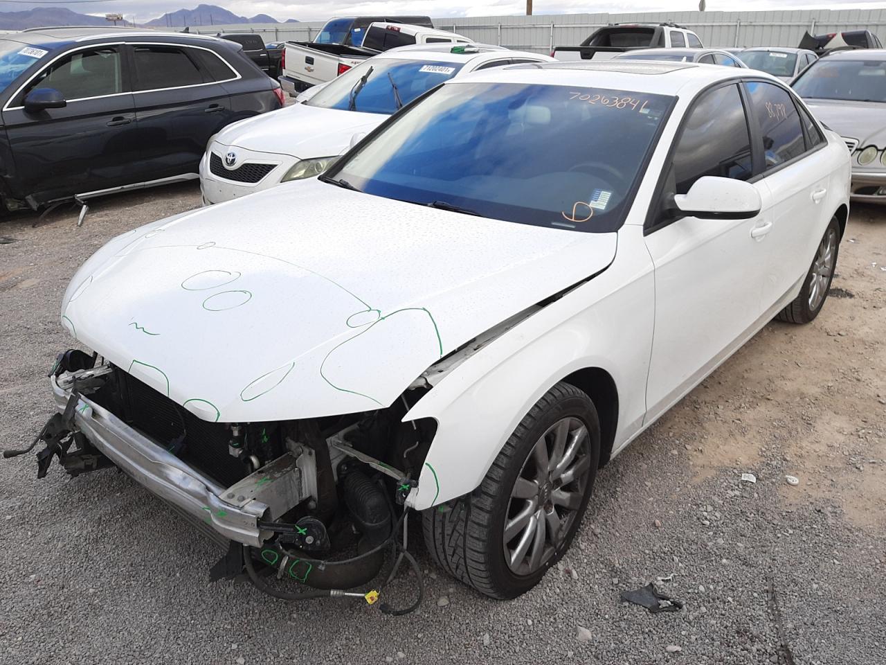 Photo 2 from auction – 2014 AUDI A4 PREMIUM with VIN WAUAFAFL1EN031050
