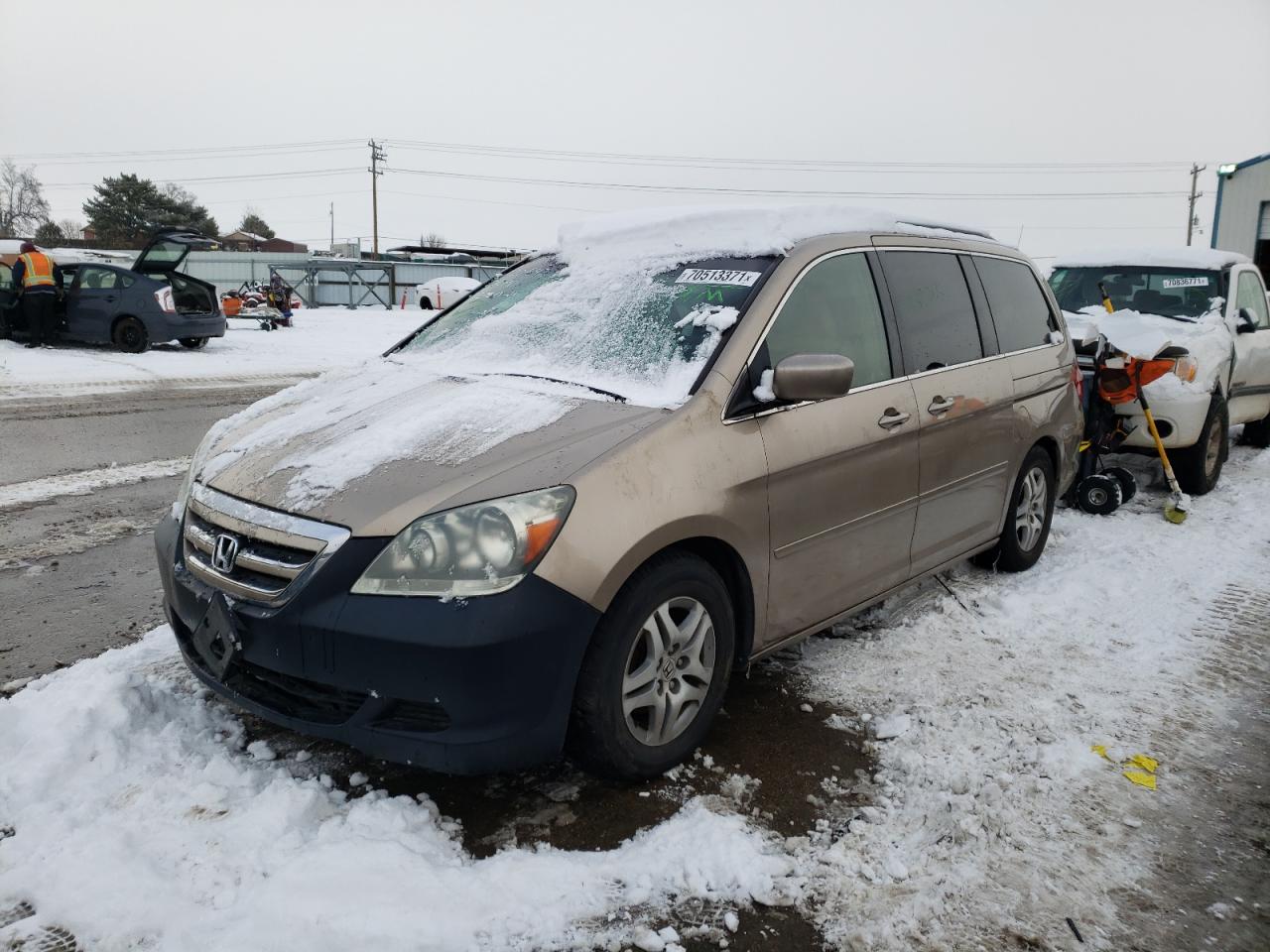 Photo 2 from auction – 2006 HONDA ODYSSEY EX with VIN 5FNRL38426B408520