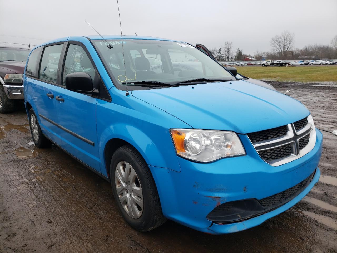 DODGE GRAND CARA 2014 with VIN 2C4RDGBG2ER129739 - Photo from auction