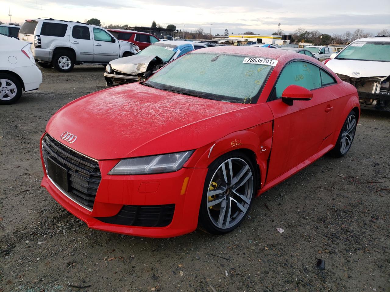 Photo 2 from auction – 2016 AUDI TT with VIN TRUC5AFV9G1017445