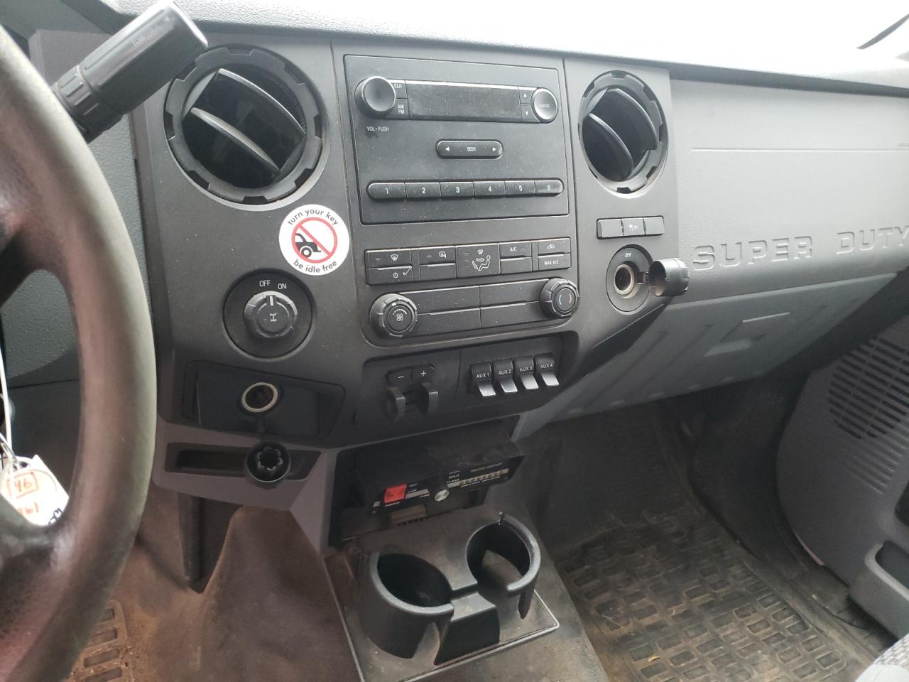 Photo 9 from auction – 2013 FORD F250 SUPER with VIN 1FT7W2AT6DEA23986