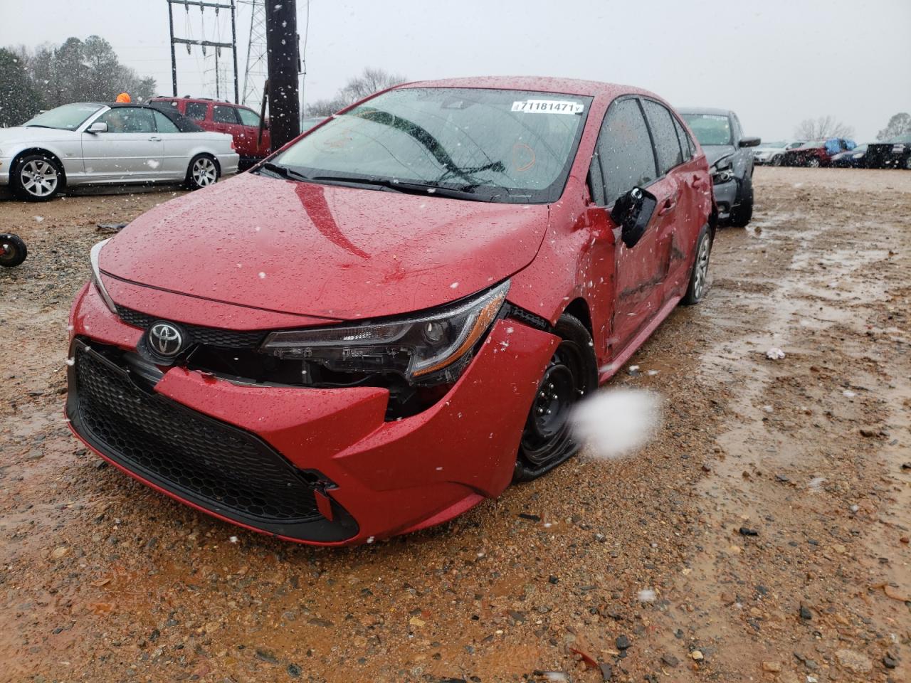 Photo 2 from auction – 2020 TOYOTA COROLLA LE with VIN JTDEPRAE4LJ051189