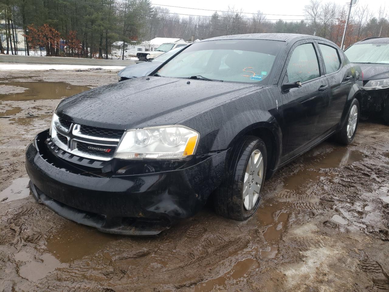 Photo 2 from auction – 2012 DODGE AVENGER SE with VIN 1C3CDZAB9CN294466