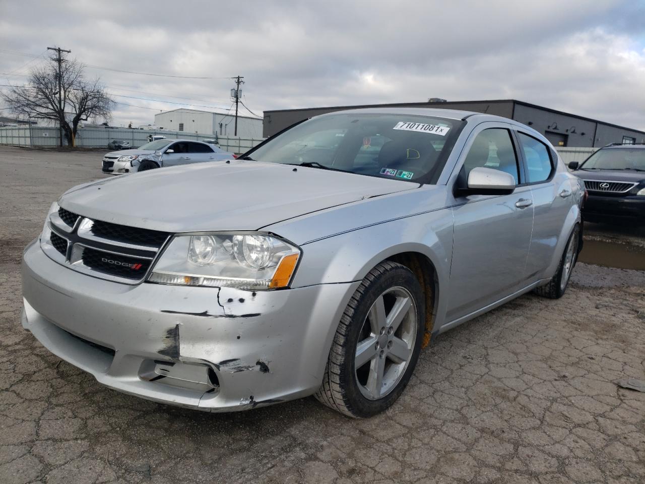 Photo 2 from auction – 2011 DODGE AVENGER MA with VIN 1B3BD1FB8BN560884