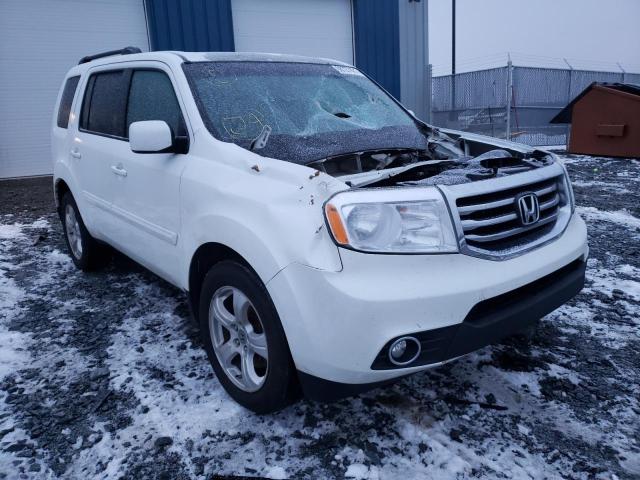 HONDA PILOT EXL 2014 with VIN 5FNYF4H52EB501439 - Photo from auction
