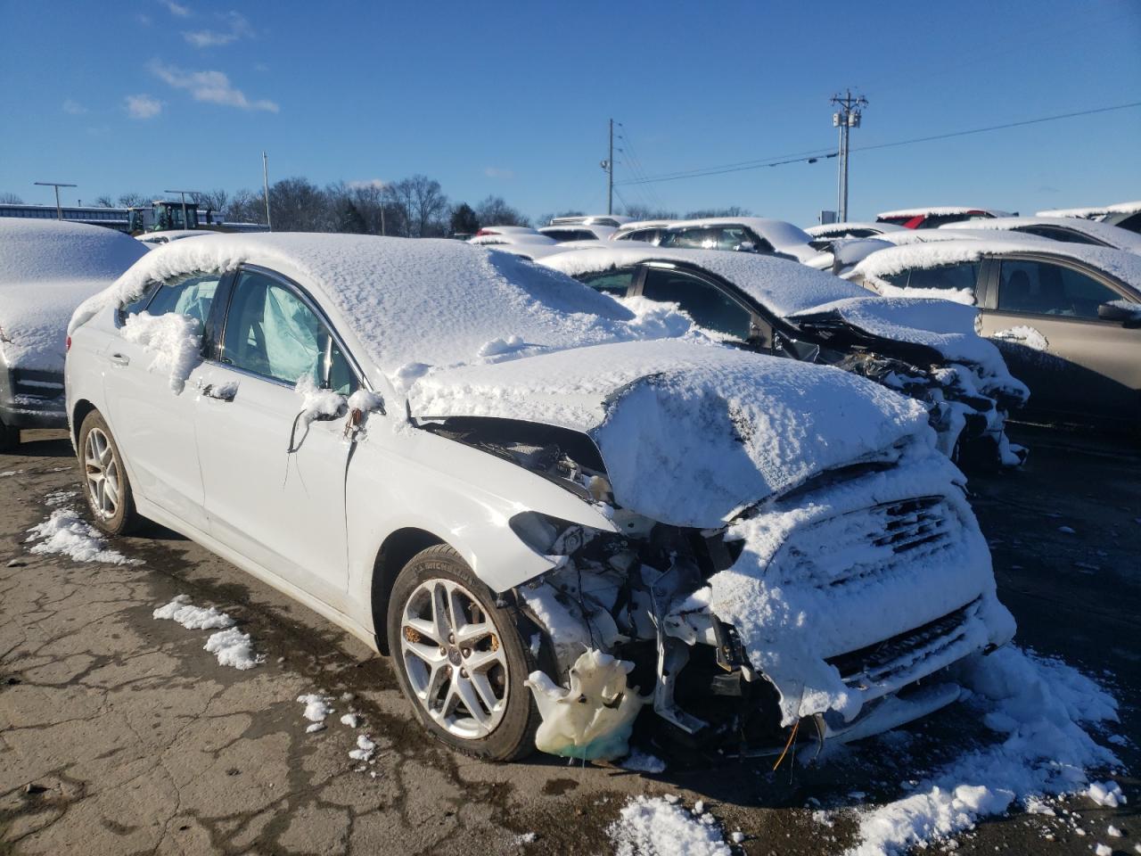 FORD FUSION SE 2014 with VIN 3FA6P0HD1ER204199 - Photo from auction