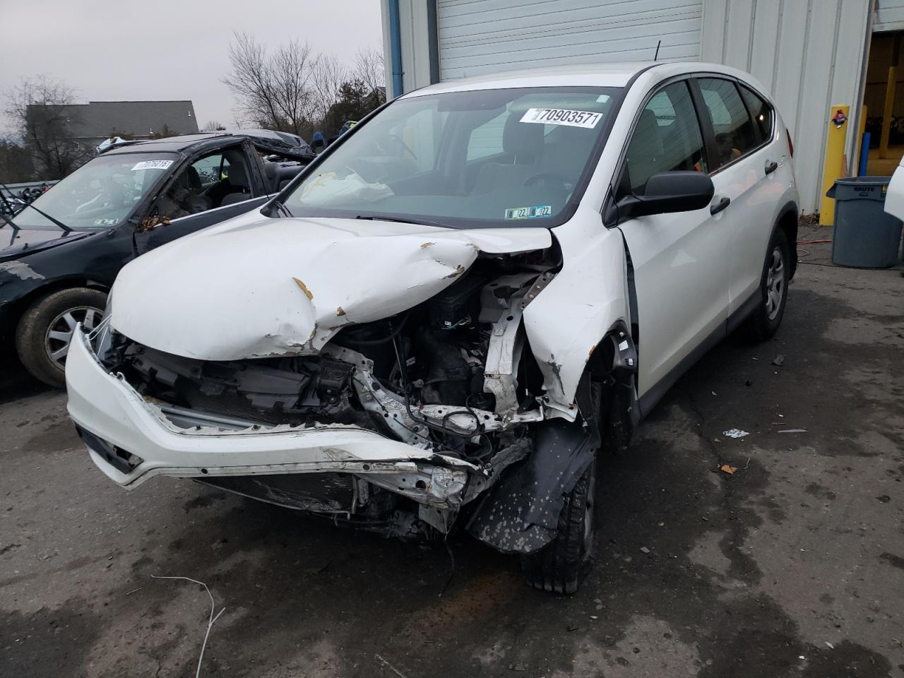 Photo 2 from auction – 2016 HONDA CR-V LX with VIN 5J6RM4H31GL054301
