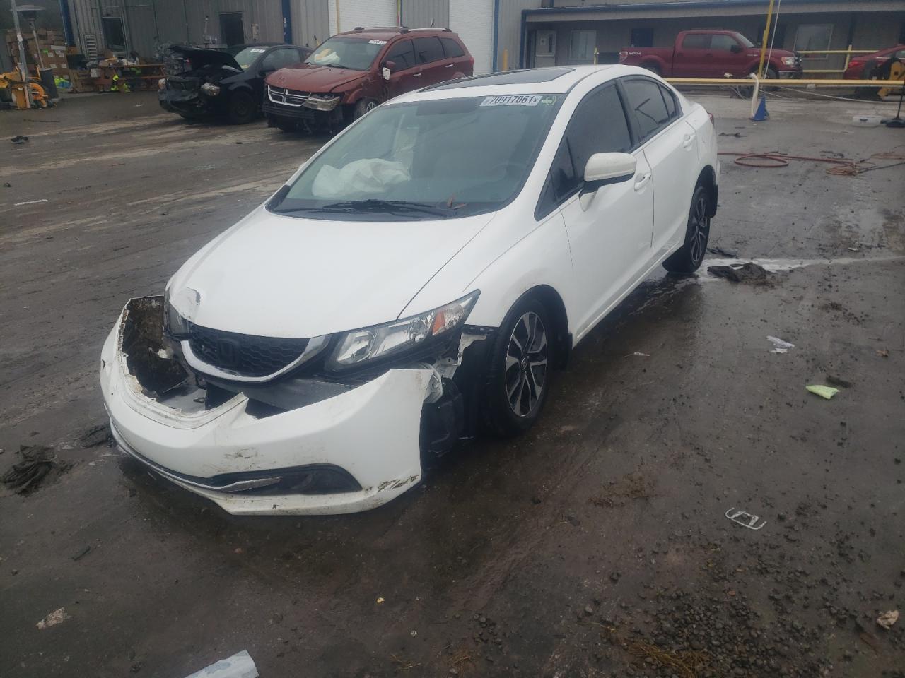 Photo 2 from auction – 2015 HONDA CIVIC EX with VIN 19XFB2F86FE014577