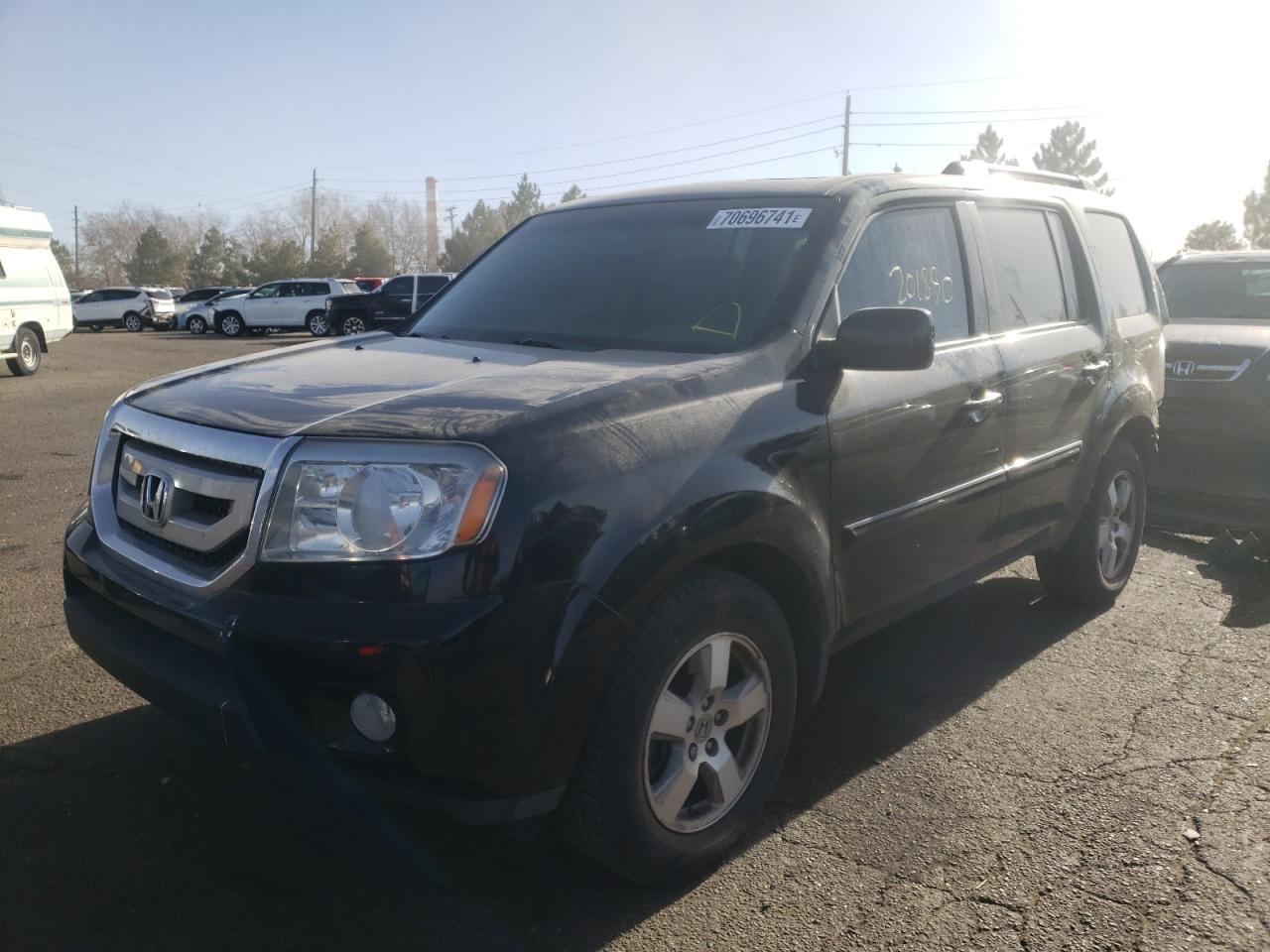Photo 2 from auction – 2011 HONDA PILOT EXL with VIN 5FNYF4H52BB043087