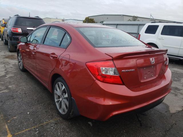 Photo 3 from auction – 2012 HONDA CIVIC SI with VIN 2HGFB6E55CH701856