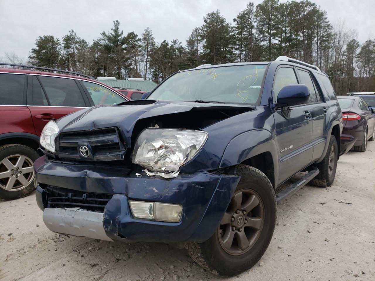 Photo 2 from auction – 2004 TOYOTA 4RUNNER SR with VIN JTEBT14R048016507