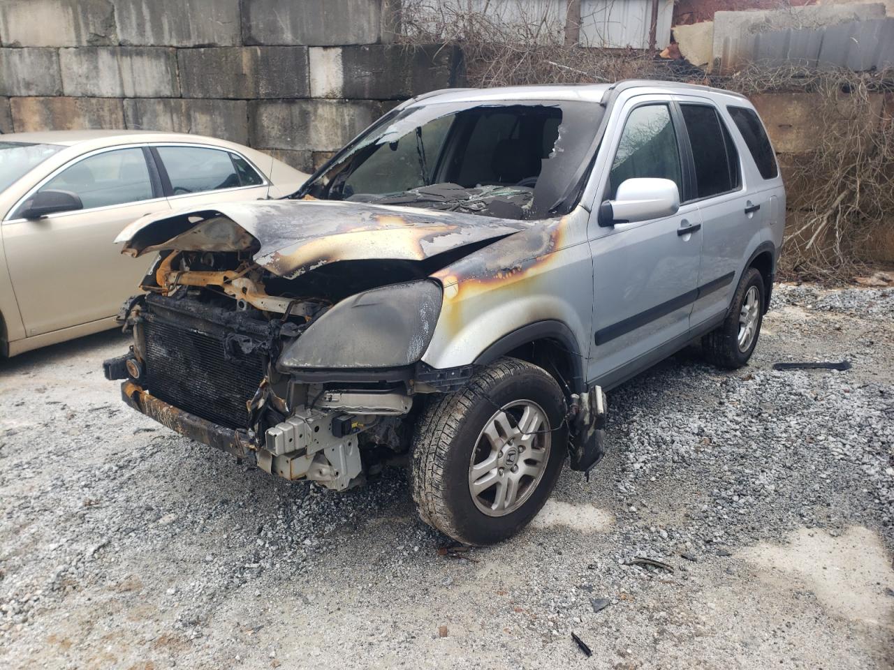 Photo 2 from auction – 2004 HONDA CR-V EX with VIN SHSRD78834U254025