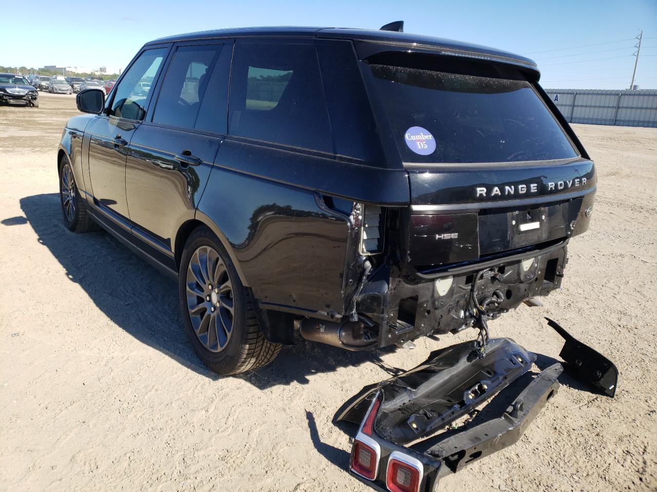 Photo 3 from auction – 2019 LAND ROVER RANGE ROVE with VIN SALGS2SV5KA557361