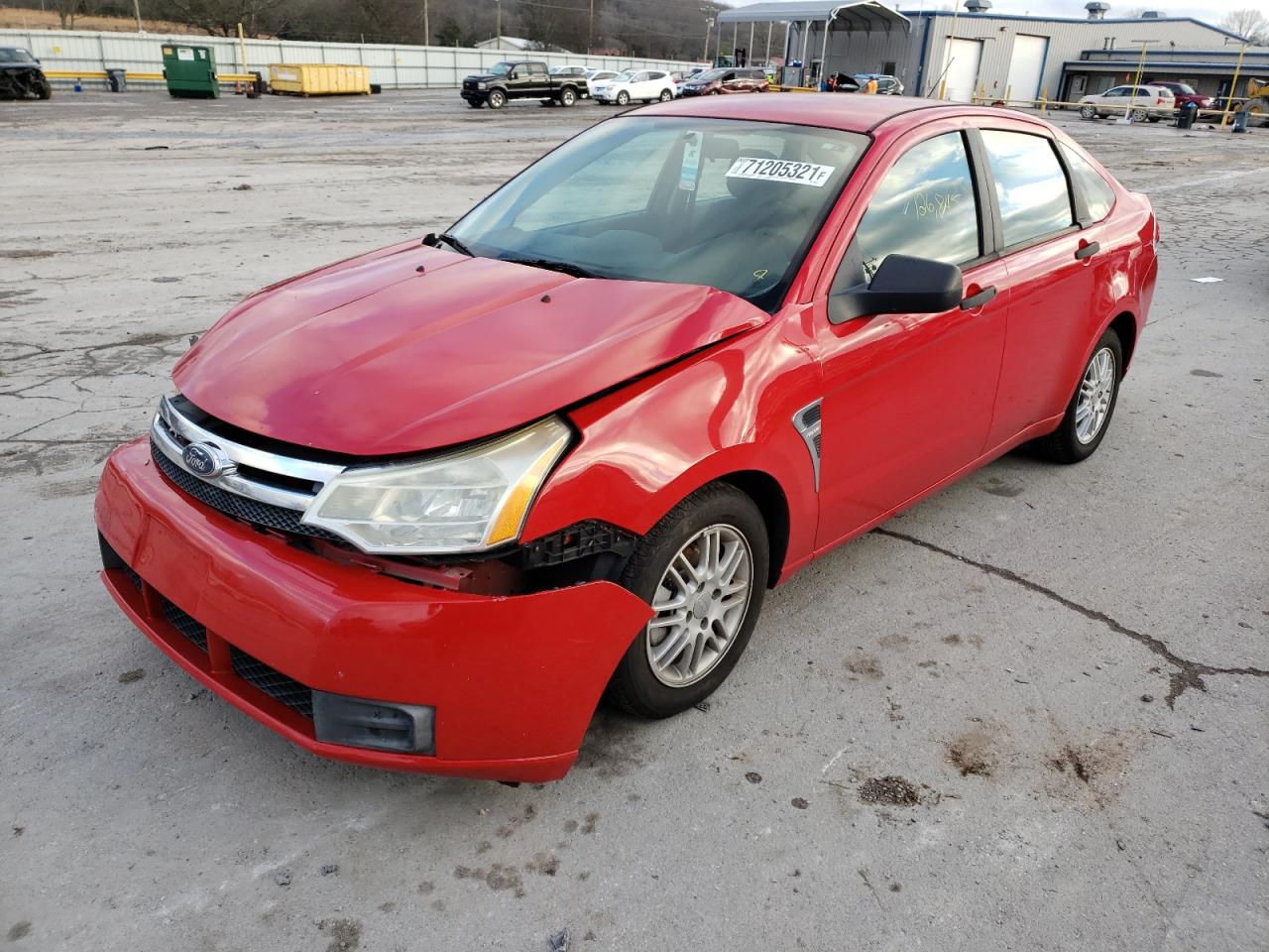 Photo 2 from auction – 2008 FORD FOCUS with VIN 1FAHP35N88W106814