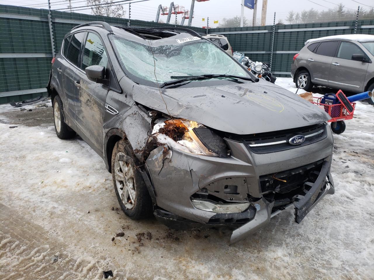 FORD ESCAPE SE 2014 with VIN 1FMCU9G93EUD53077 - Photo from auction